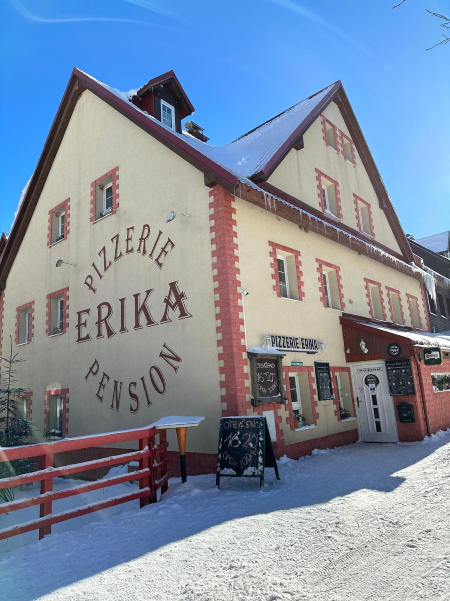 Penzion Erika Boží Dar Exteriör bild